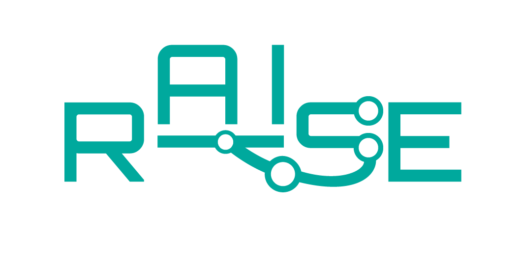 The logo for the Responsible Autonomy and Intelligent Systems Ethics (RAISE) lab.